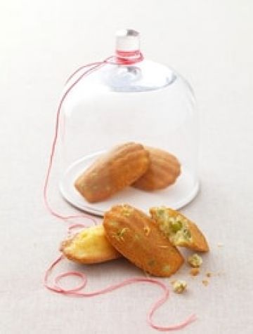 Madeleines de petits pois Madeleines de petits pois
