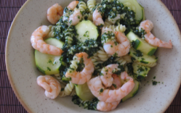Salade de pâtes aux crevettes Salade de pâtes aux crevettes