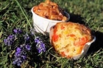 Muffins aux légumes d'été Muffins aux légumes d'été