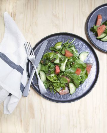 Salade pastèque-roquette Salade pastèque-roquette