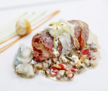 Roulé de veau au gorgonzola Roulé de veau au gorgonzola
