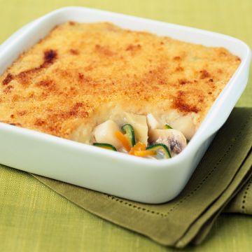 Hachis parmentier aux courgettes Hachis parmentier aux courgettes