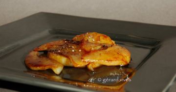 Poires caramélisées au beurre salé