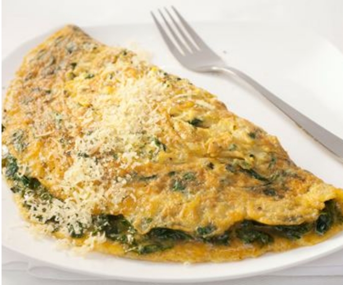 Omelette aux épinards --> rapide Omelette aux épinards --> rapide