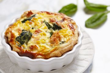 Mini quiches aux épinards et maïs Mini quiches aux épinards et maïs