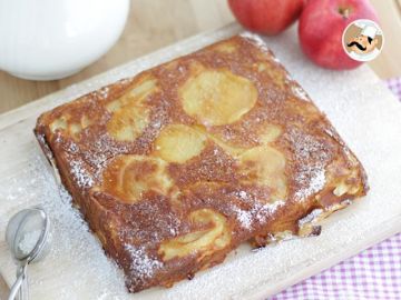 Gâteau invisible aux pommes
