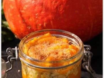Parmentier de potimarron au poisson Parmentier de potimarron au poisson