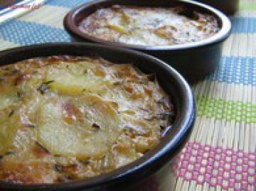 Gratin de pommes de terre au Roquefort Gratin de pommes de terre au Roquefort