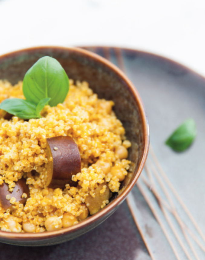 Curry végétarien au quinoa Curry végétarien au quinoa