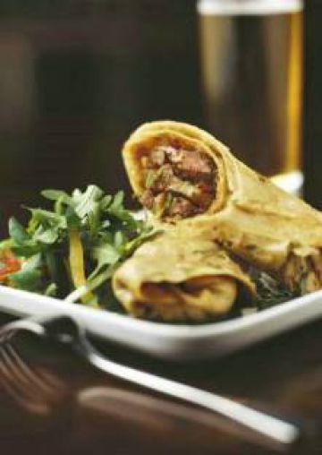 Wraps au bœuf Wraps au bœuf