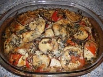 Casserole d'aubergines et de tomates Casserole d'aubergines et de tomates