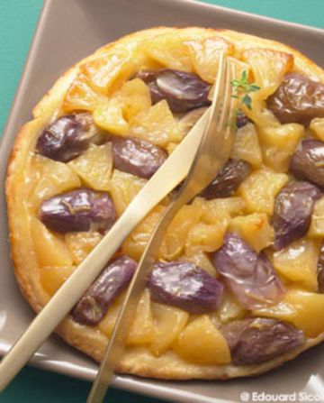 Tatin aubergines-pommes Tatin aubergines-pommes