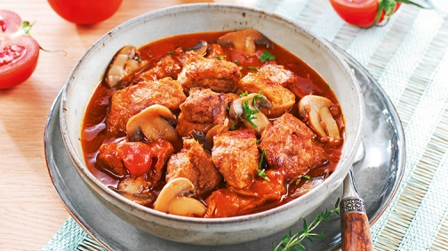 Sauté de porc Marengo Sauté de porc Marengo