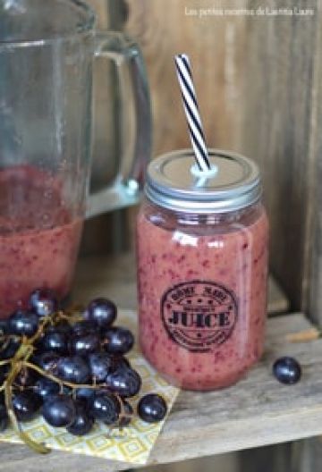 Smoothie raisin et poire Smoothie raisin et poire