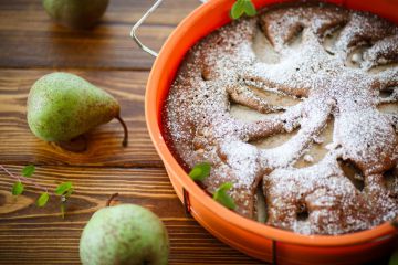 Gâteau aux poires et au cidre doux Gâteau aux poires et au cidre doux