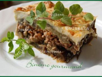 Moussaka à la menthe Moussaka à la menthe