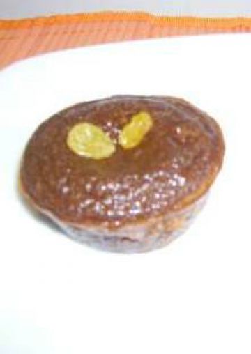 Gâteaux de semoule choco-raisins
