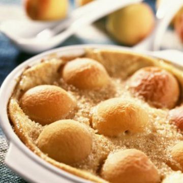 Clafoutis tiède aux abricots Clafoutis tiède aux abricots