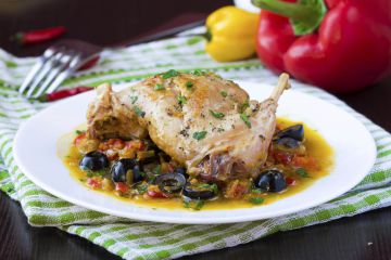 Lapin aux olives niçois Lapin aux olives niçois
