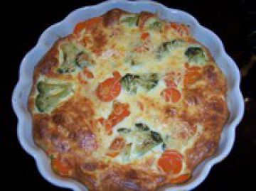 Flan de carottes et brocolis Flan de carottes et brocolis