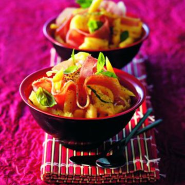 Salade des îles au parme Salade des îles au parme