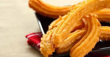 Churros salés de pommes de terre cuits au four Churros salés de pommes de terre cuits au four