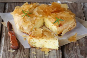 Cheese pie à la moutarde en feuilles de brick Cheese pie à la moutarde en feuilles de brick