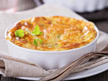 Gratin de courgettes au chèvre au Thermomix Gratin de courgettes au chèvre au Thermomix