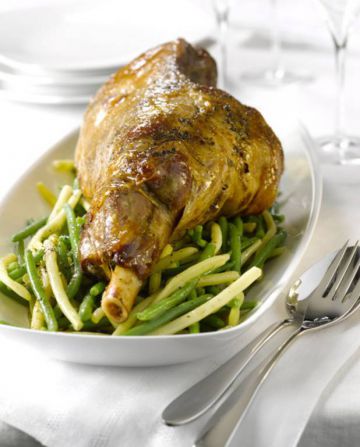 Gigot d'agneau en habit d'automne Gigot d'agneau en habit d'automne