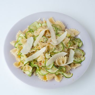 Farfalles aux courgettes