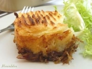 Parmentier de confit de canard aux noisettes Parmentier de confit de canard aux noisettes