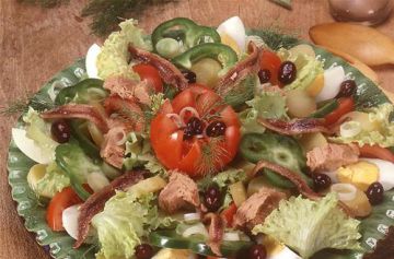 Salade niçoise sauce fenouil Salade niçoise sauce fenouil