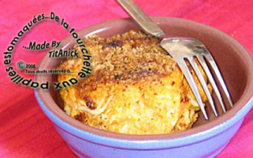 Gratin de courge ou 'lou tian de coucourdo' Gratin de courge ou 'lou tian de coucourdo'