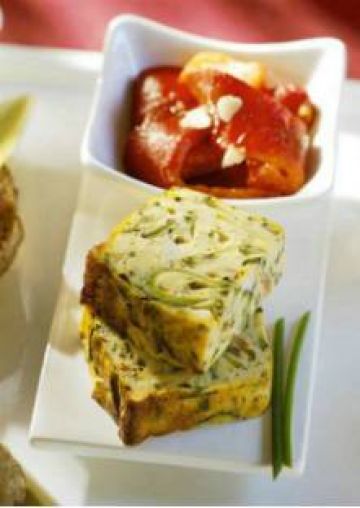 Terrine de courgettes au chèvre Terrine de courgettes au chèvre