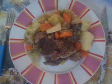 Pot-au-feu à l'autocuiseur