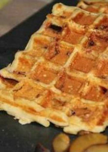 Gaufres aux prunes Gaufres aux prunes