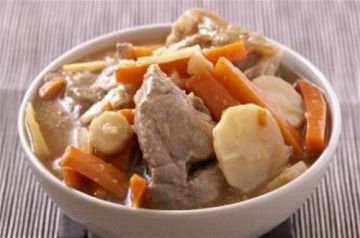 Ragoût de veau aux panais et carottes Ragoût de veau aux panais et carottes