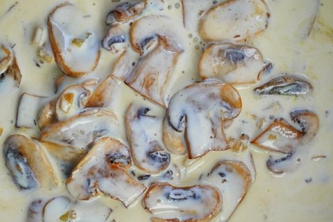 Champigons à la crème Champigons à la crème