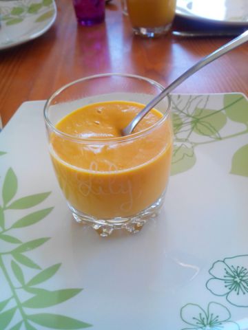 Velouté de carottes au cumin