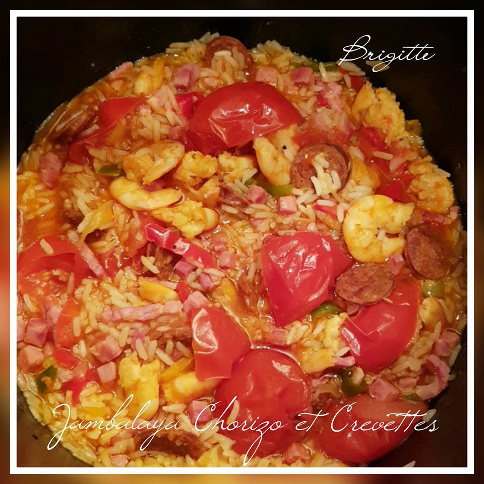 Jambalaya chorizo et crevettes | Recettes Cookeo Jambalaya chorizo et crevettes | Recettes Cookeo