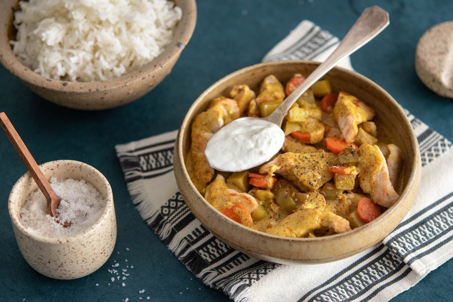 Korma de dinde Korma de dinde