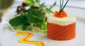 Bavarois au saumon fumé Bavarois au saumon fumé