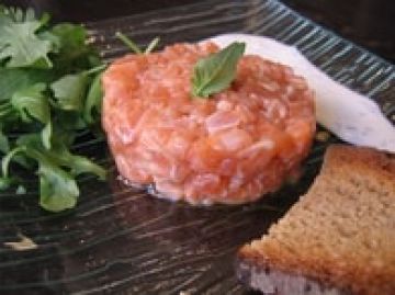 Tartare de saumon Tartare de saumon