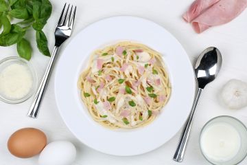 One pot pasta à la mozzarella et au jambon One pot pasta à la mozzarella et au jambon