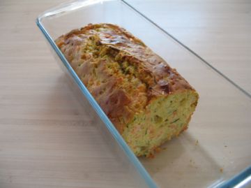 Cake saumon fumé-courgettes Cake saumon fumé-courgettes