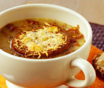 Soupe à l'oignon caramélisé Soupe à l'oignon caramélisé