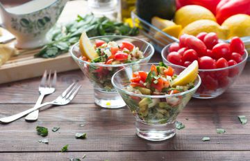 Salade mexicaine à l'avocat 