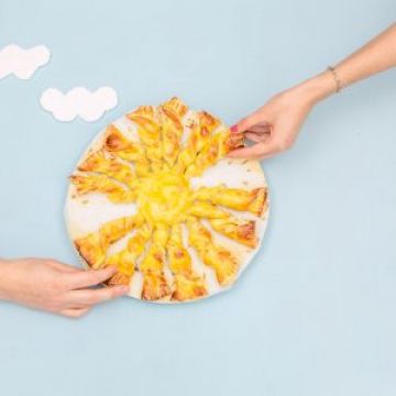 Tarte soleil saumon aneth Tarte soleil saumon aneth