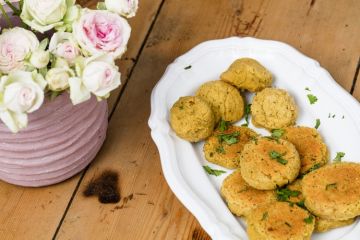 Petites galettes de falafels Petites galettes de falafels