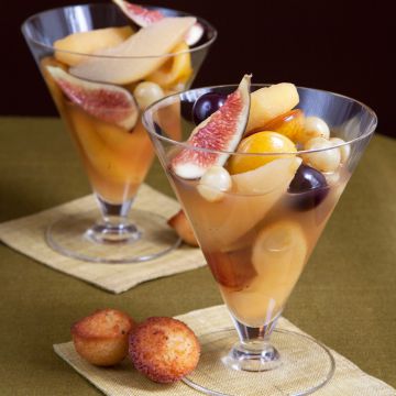 Salade de fruits d'automnes Salade de fruits d'automnes